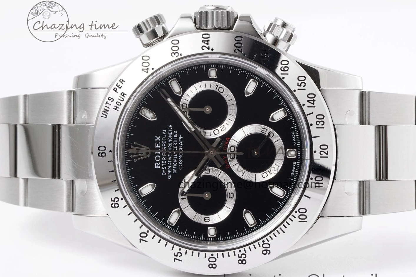 Best 116520 Bracelet KING on Daytona SH4130 1:1 Edition Black Dial SS 0210